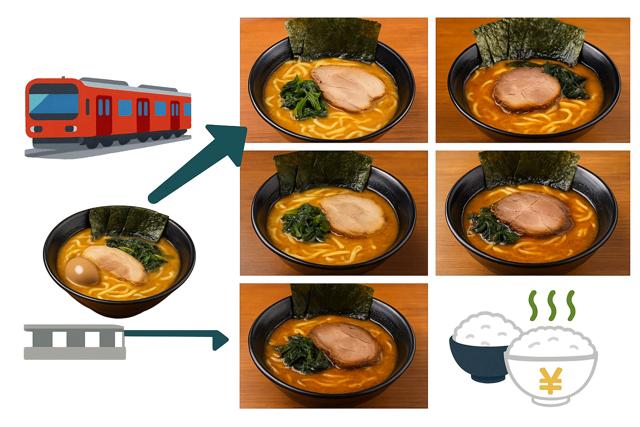 田町家系ラーメン_図解