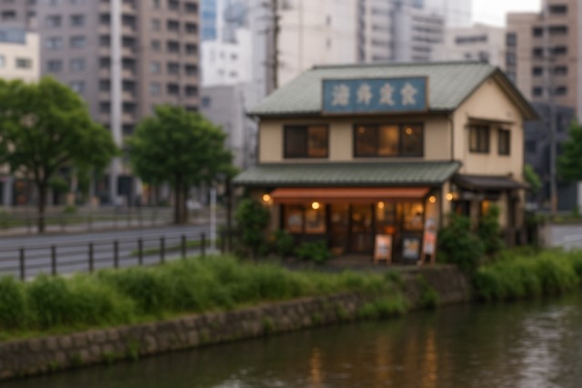 blurry_japanese_restaurant_exterior