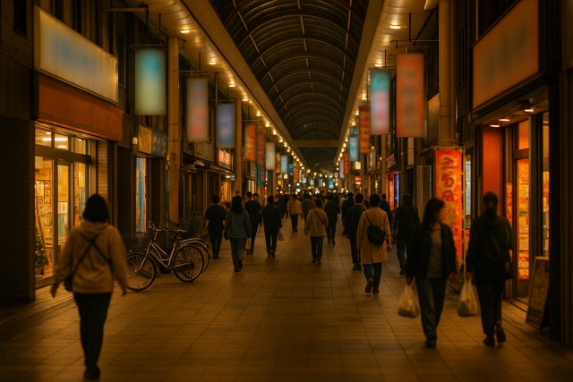 tokushima_arcade_night