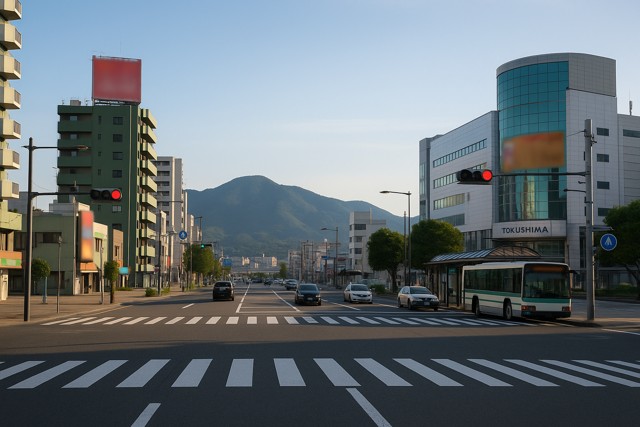 tokushima_station_morning